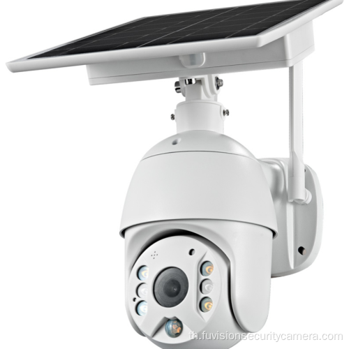 ใหม่ล่าสุด 4G ซิมการ์ดกลางแจ้ง Dome Solar Camera